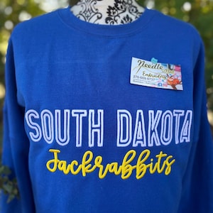 3D Embroidery School shirt