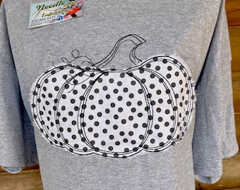Vintage Women’s Pumpkin Shirt Thanksgiving Fall Shirt