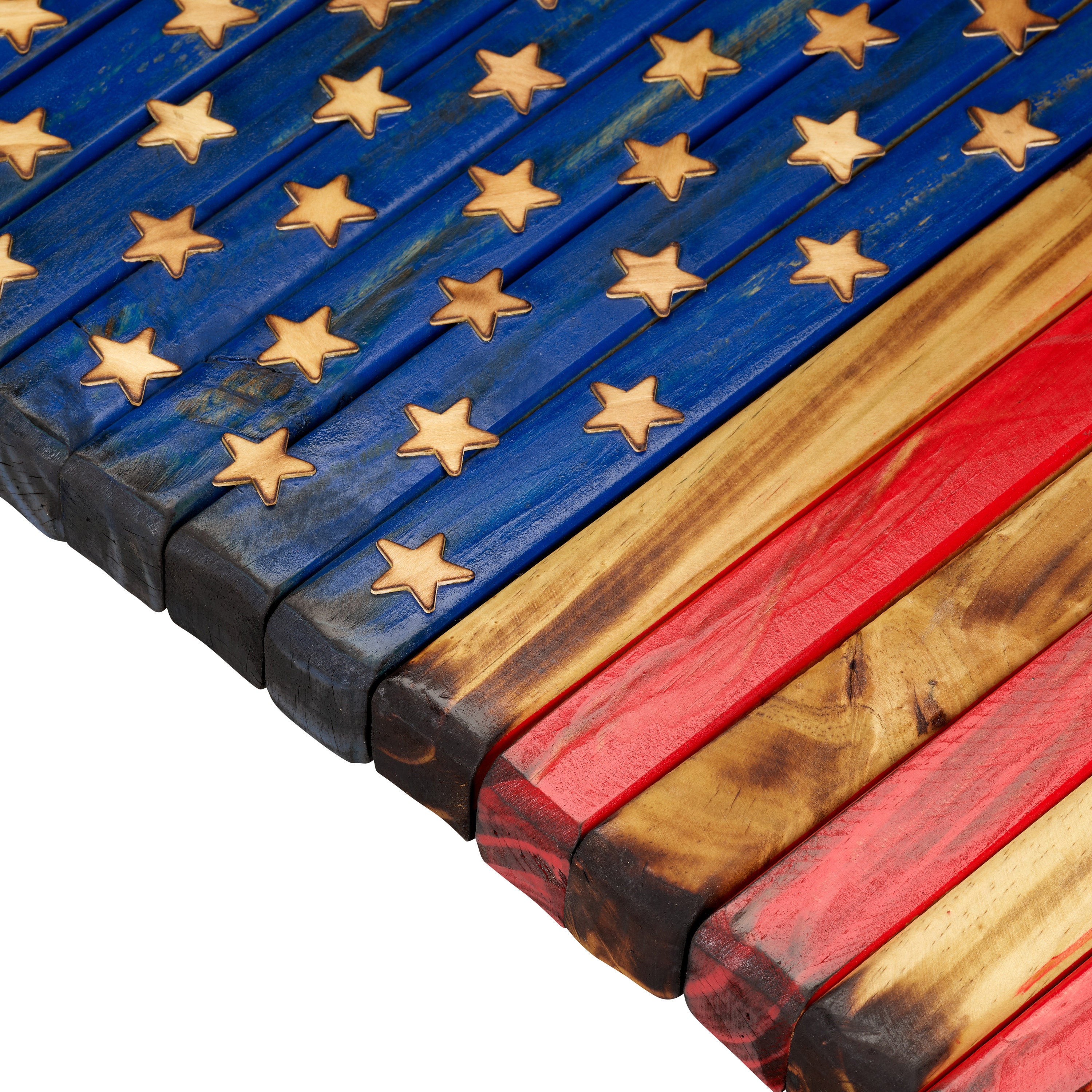 Rustic American Flag Concealment Boxes / Wooden Lock Box Etsy UK