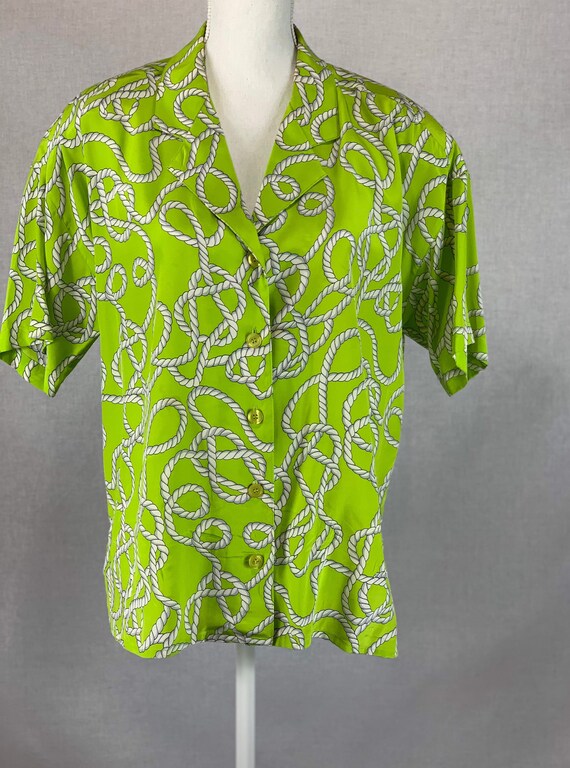 Vintage Diane Von Furstenberg Silk Blouse