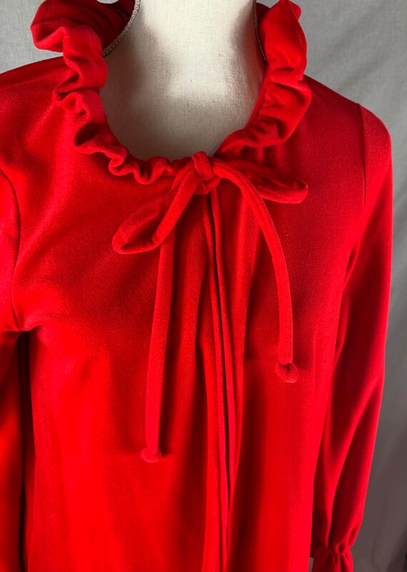 Vintage Miss Elaine red robe