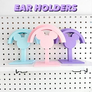 Ear Holder for Park Ears 3D Printed Ear Holder Display