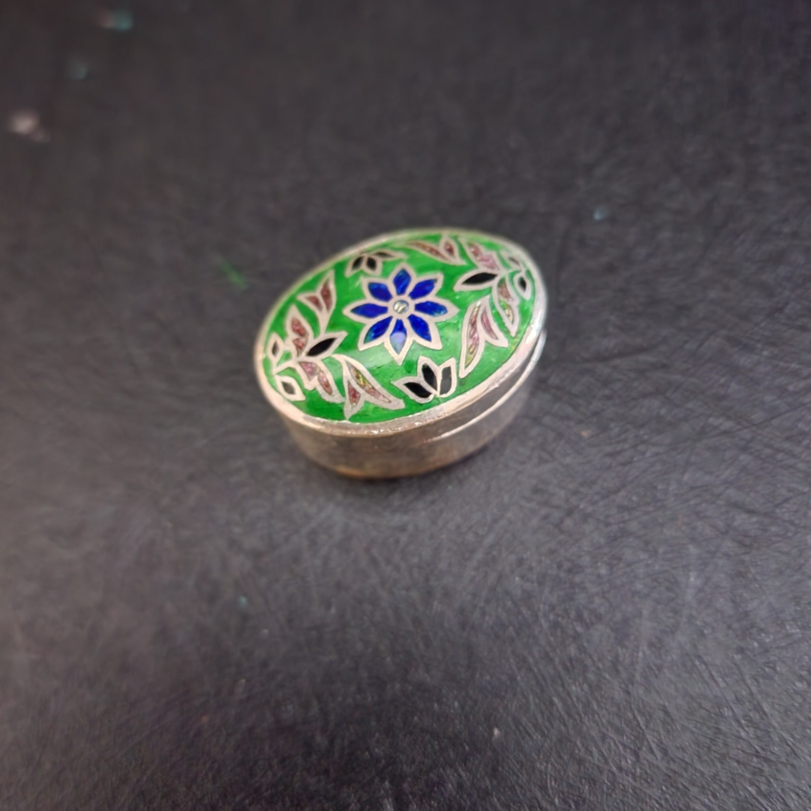 Silver Pill Box Pill Holder Pill Box Silver Kumkum Holder Etsy