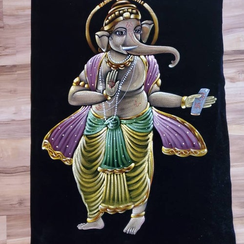 Ganesh Painting,Ganesh Art, Lord Ganesha orders Painting, Wall Art, Wall Decor, Lord Ganesha Artwork,Indian Art