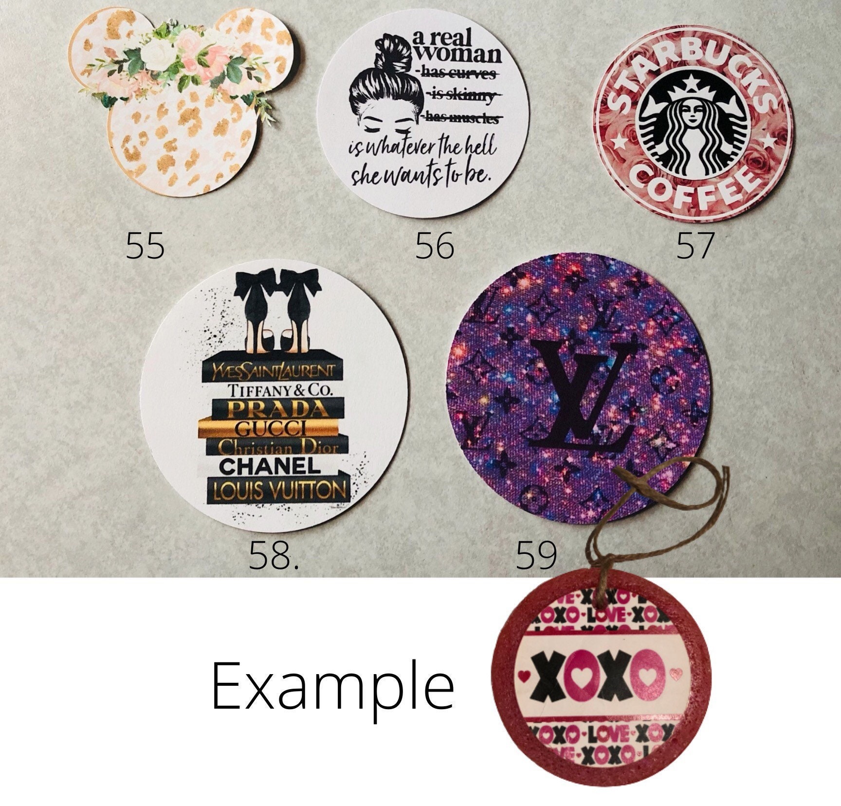 CARDSTOCK car freshie Car Freshies Car Scents freshy car Etsy