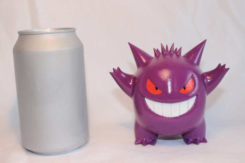 Fichier STL diorama Pokémon ectoplasma·Modèle à télécharger et à