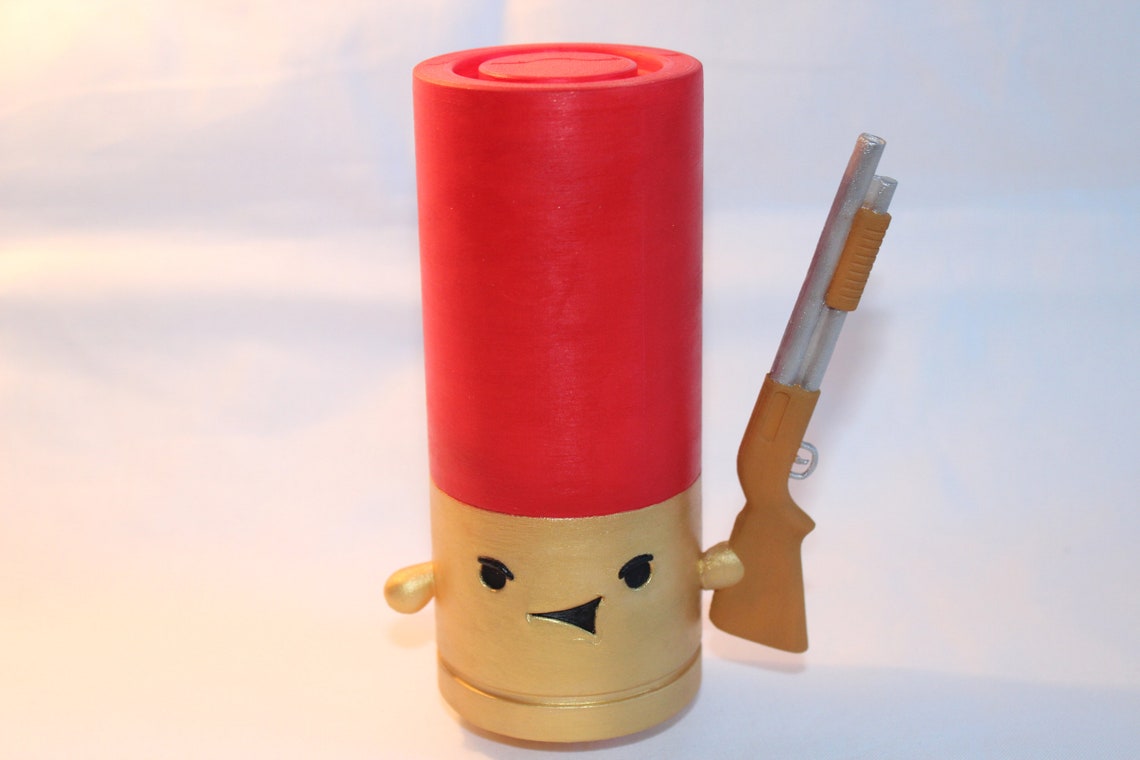 Red Shotgun Kin / Enter the Gungeon Hand-painted 3D Printing - Etsy