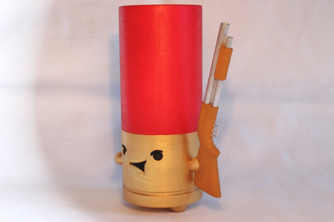 Red Shotgun Kin / Enter the Gungeon Hand-painted 3D Printing - Etsy