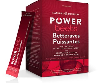Natures Sunshine Power Beets Patented Nutrient Blend Of Beet Root Powder And Nutrients To Promote Performance