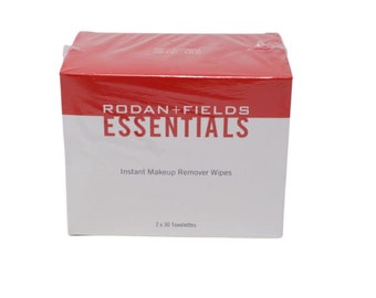 Lingettes démaquillantes instantanées ESSENTIALS de Rodan and Fields - Boîte scellée neuve