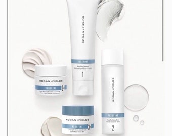 Rodan + Fields REDEFINE Régimen antienvejecimiento Kit de 4 pasos Crema de tratamiento limpiador Spf - ENVÍO GRATIS