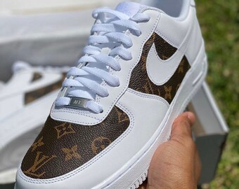 custom nike air force 1 louis vuitton