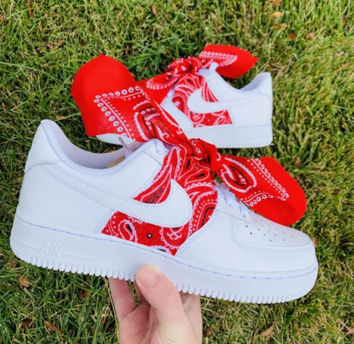 air force 1 with bandana