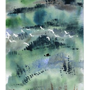 The Woods. Nursery Art, Nursery Decor, Children&#39;s Wall Art, Landscape Theme, Beautiful Art, Nursery Prints