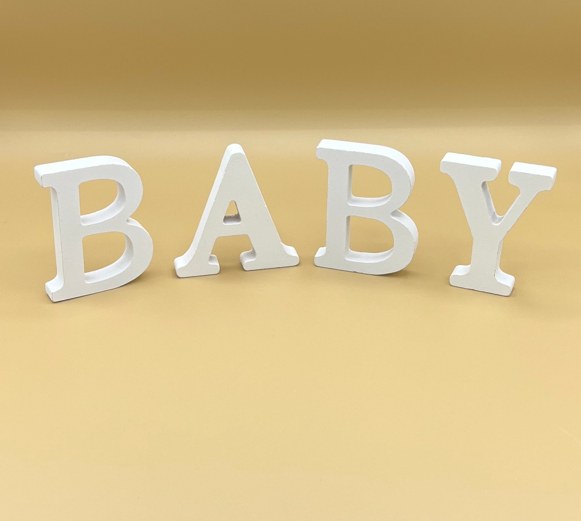 Baby Letters for Prop or Candy Dessert Table – SoCal Event Decor