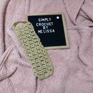 Crochet plastic bag holder\\ plastic bag holder