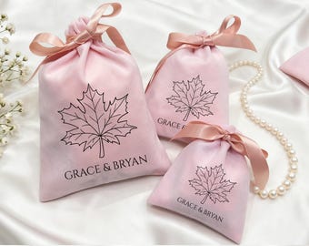 Custom Jewelry Bag for Wedding/Velvet Gift Bags/Personalized Drawstring Bag Small/Thank You Wedding Favor/Anniversary Gifts Bag/Gift for Her