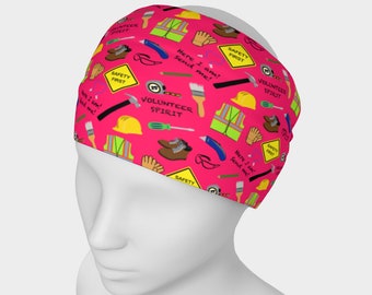 Safety First Construction Volunteer Headband