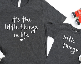 Little Thing Family Matching Shirts, Mom And Son Shirt, Mom And Girl Shirt, Mom And Baby Shirt, New Mom Gift, Mom To Be Shirt, Mommy Shirt