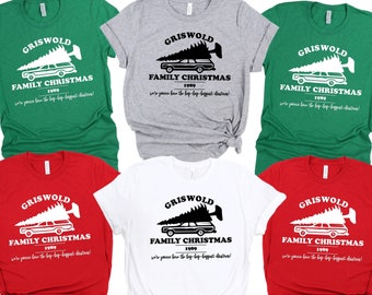 Griswold Family Christmas Shirt, Christmas Tree Shirt,  National Lampoons Shirt, Christmas Vacation Shirt, Christmas Gifts, Matching Shirts