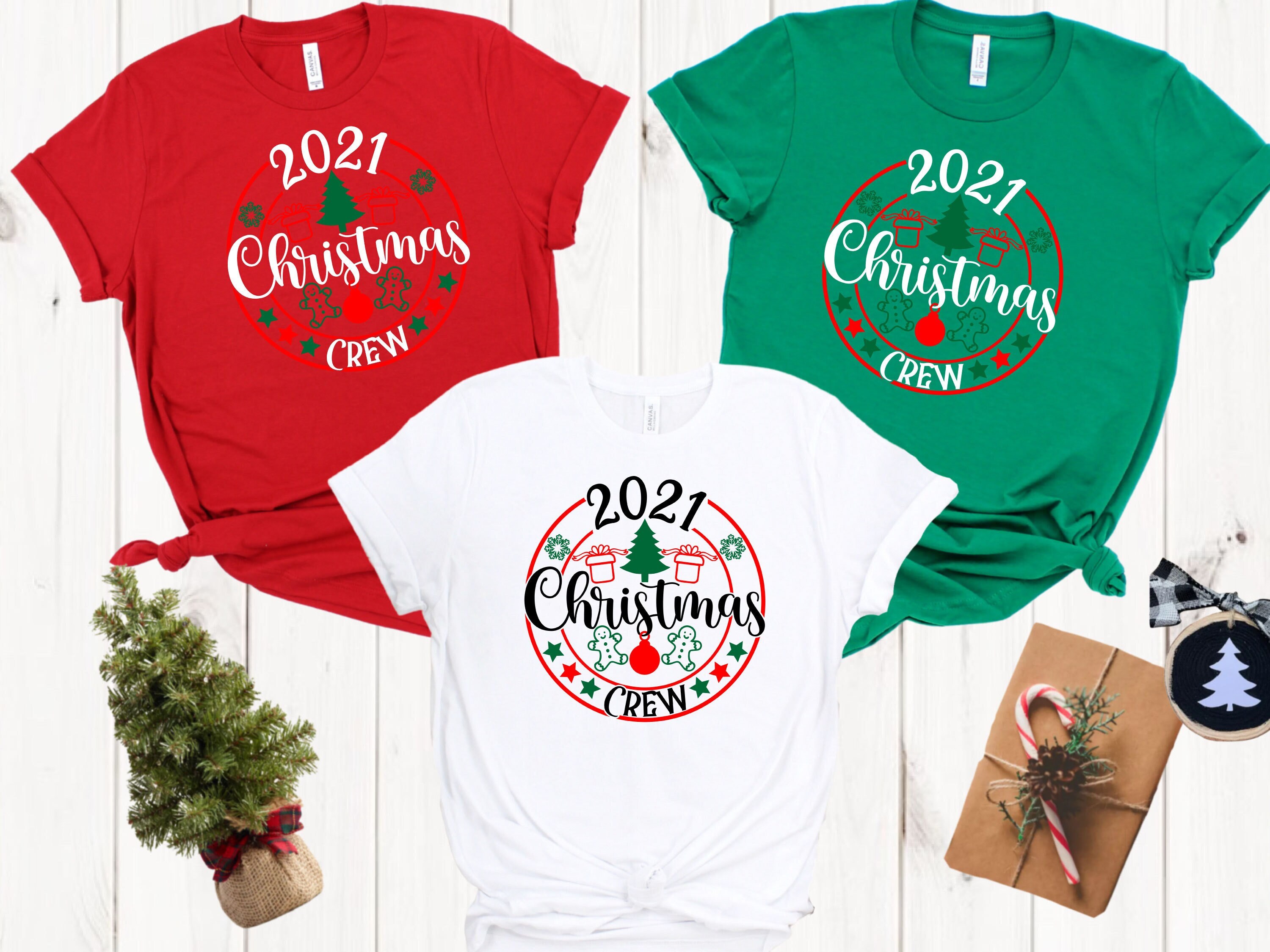 2021 Christmas Crew Shirt, Merry Christmas Shirt, Family Christmas Pajamas, Couples Gift, Family Christmas Shirt, Christmas Gift, Xmas Shirt
