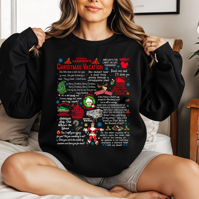 Christmas Vacation Rant Shirt, Clark Griswold Quote Shirt, National ...