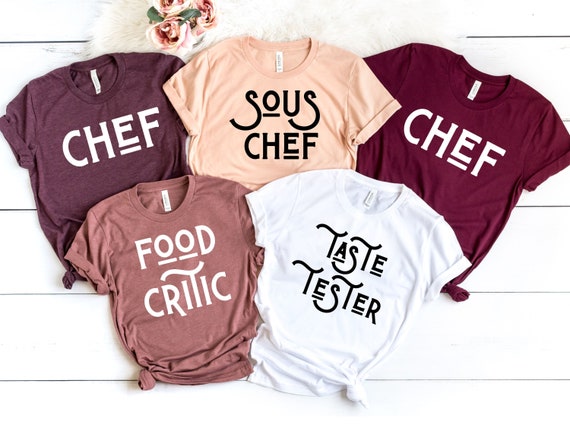 Chef Family Shirt, Matching Shirts, Baking Family T-Shirt, Gift For Baker, Cook Shirt, Chef Gift, Food Shirt, Gourmet Gift, Baking Lover Tee