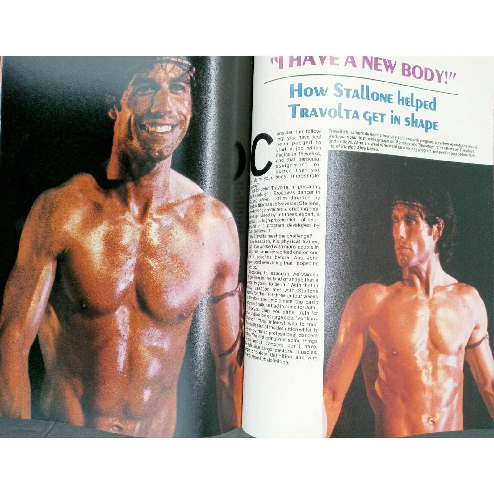 John Travolta Staying Alive Workout