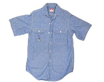 Deadstock 50's Vintage Penneys Big Mac Sanforized Chambray Work