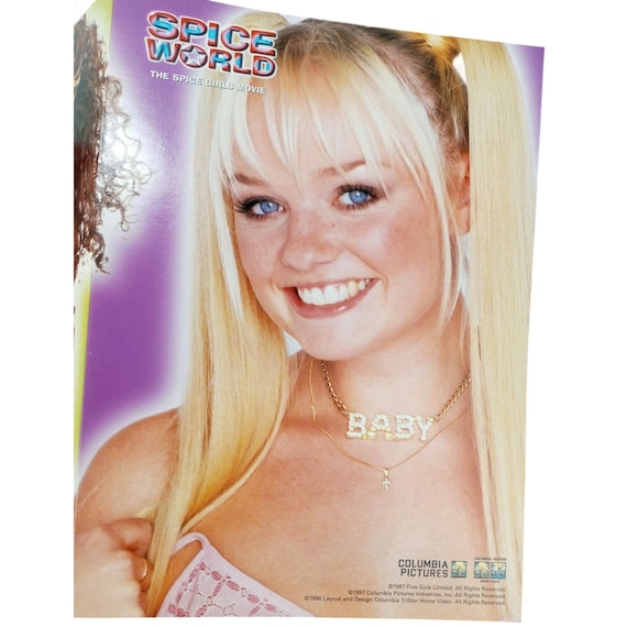 Spice Girls Spice World Promo Banner Cardstock Store Display
