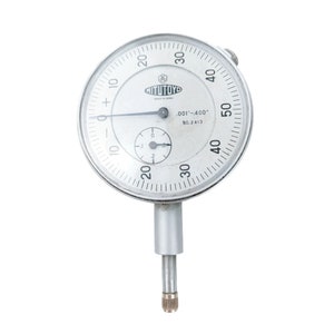 Mitutoyo Dial Indicator Vintage Lug Back Machinist Plunger Continuous Model 2413