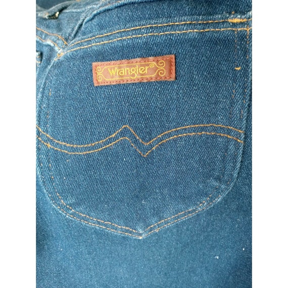 Vintage Wrangler Women's Denim Jeans Horse Size 1… - image 4