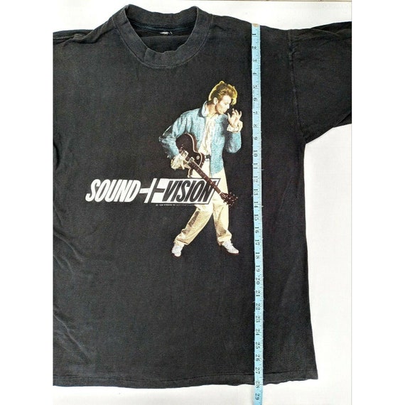Vintage David Bowie Tour XL Sound Vision T-Shirt … - image 6