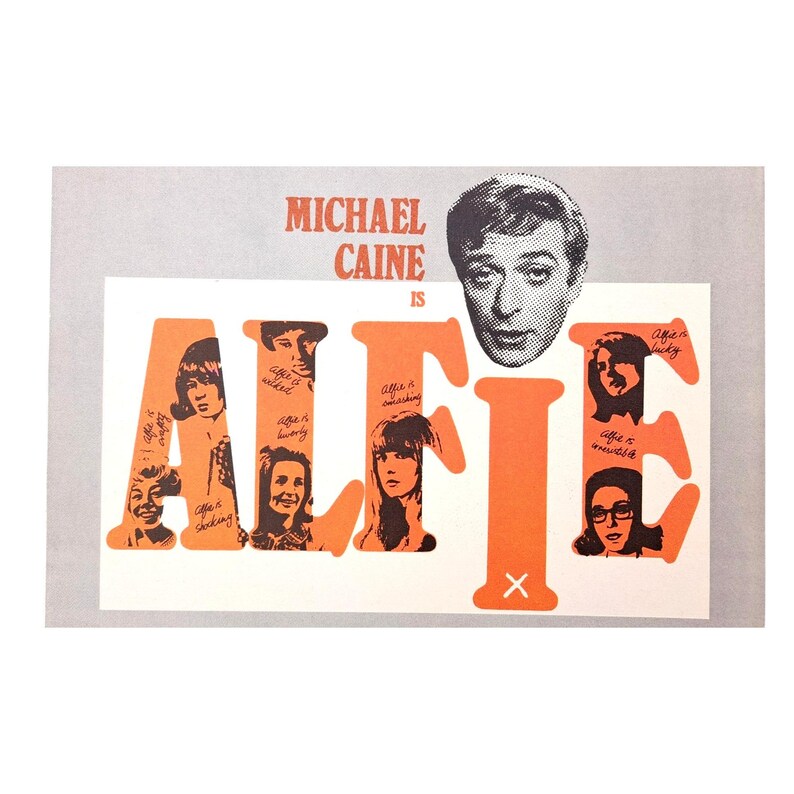 Vintage Alfie Sheet Music Hal David Burt Bacharach Michael Caine Movie ...