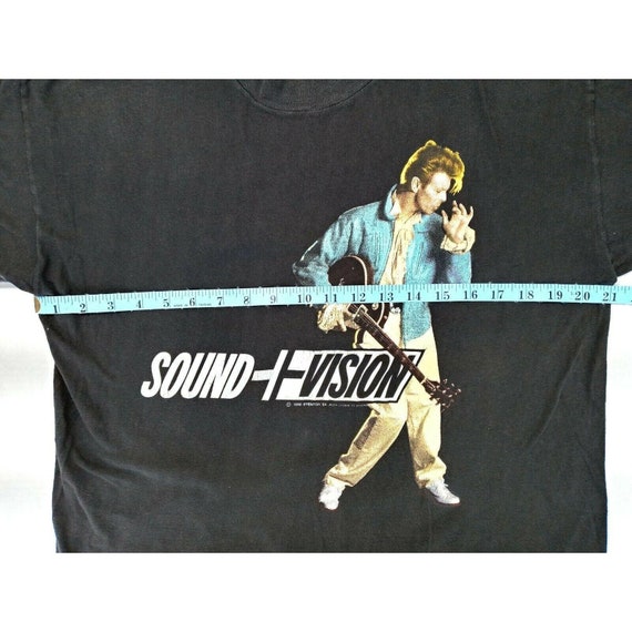 Vintage David Bowie Tour XL Sound Vision T-Shirt … - image 7