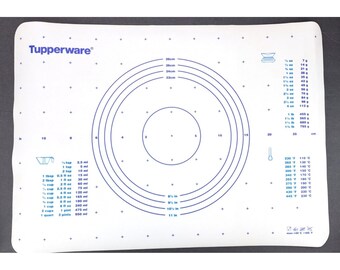 Tupperware Baking Mat Vintage Tupperware Pastry Mat Baking Tool - Etsy