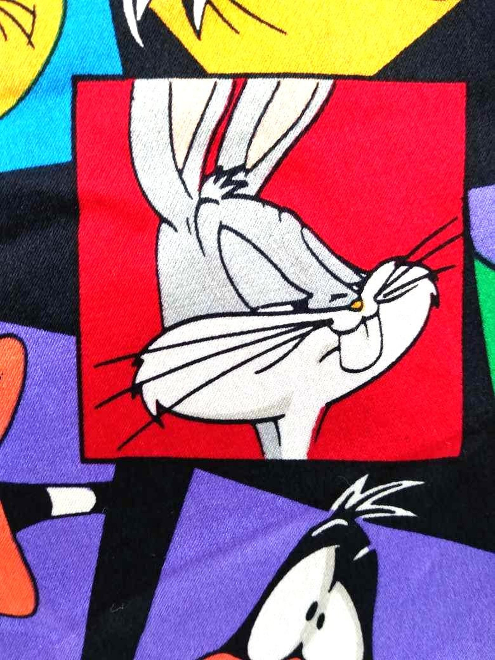 Looney Tunes Mania 100% Silk Tuxedo Vest Vintage Small/medium | Etsy