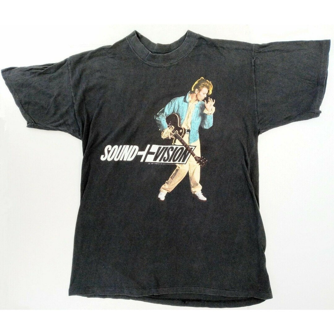 デヴィッドボウイ　SOUND+VISION　ヴィンテージ　Tシャツ 90s