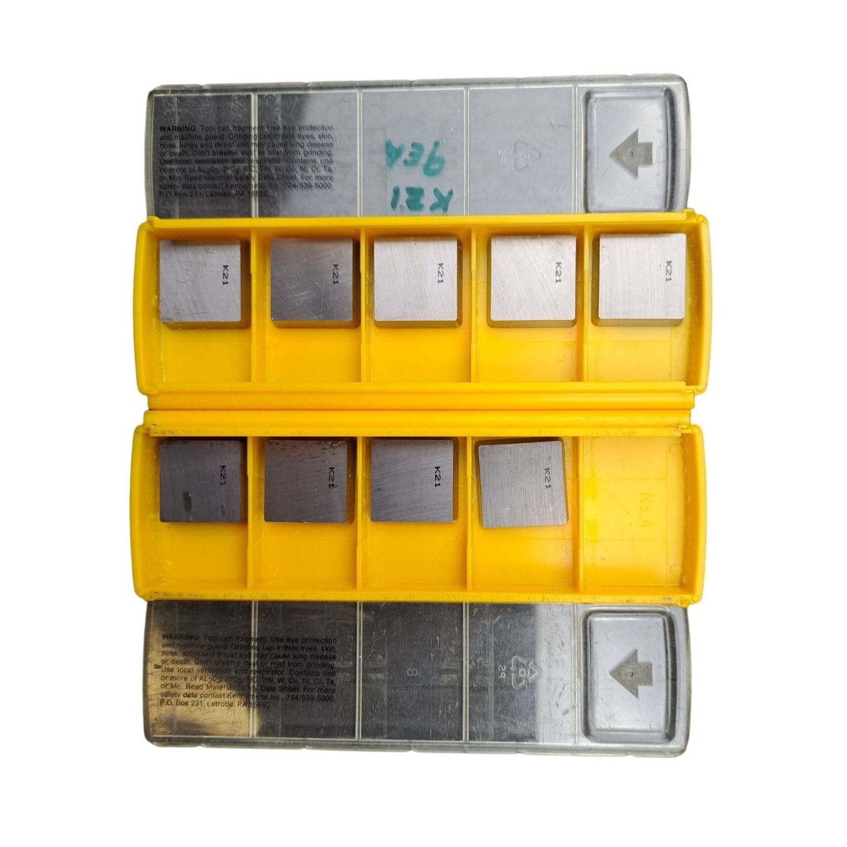 Kennametal Carbide Turning Insert Kendex SPG634 SPGN190416 K21