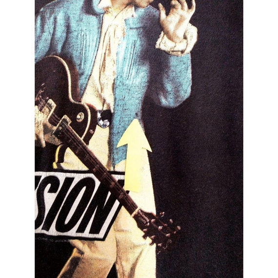 Vintage David Bowie Tour XL Sound Vision T-shirt 1990 Original