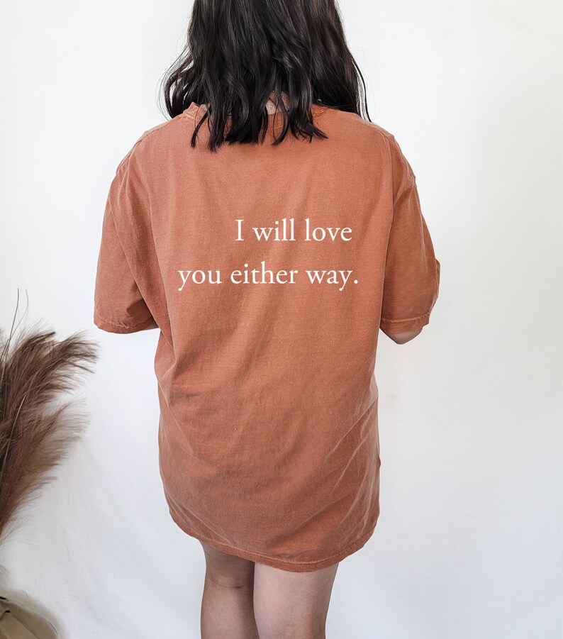 2 SIDED I Will Love You Either Way Shawn Mendes Sweatshirt Etsy