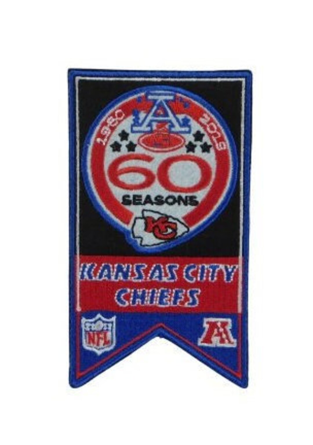 Kansas City Chiefs Patch NFL Iron On Embroidered Superbowl 54