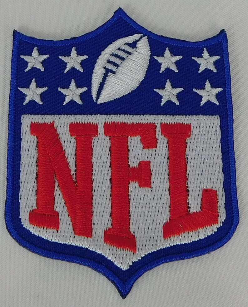 NFL Football Logo Official Size Iron on Patch 2.75 by Etsy