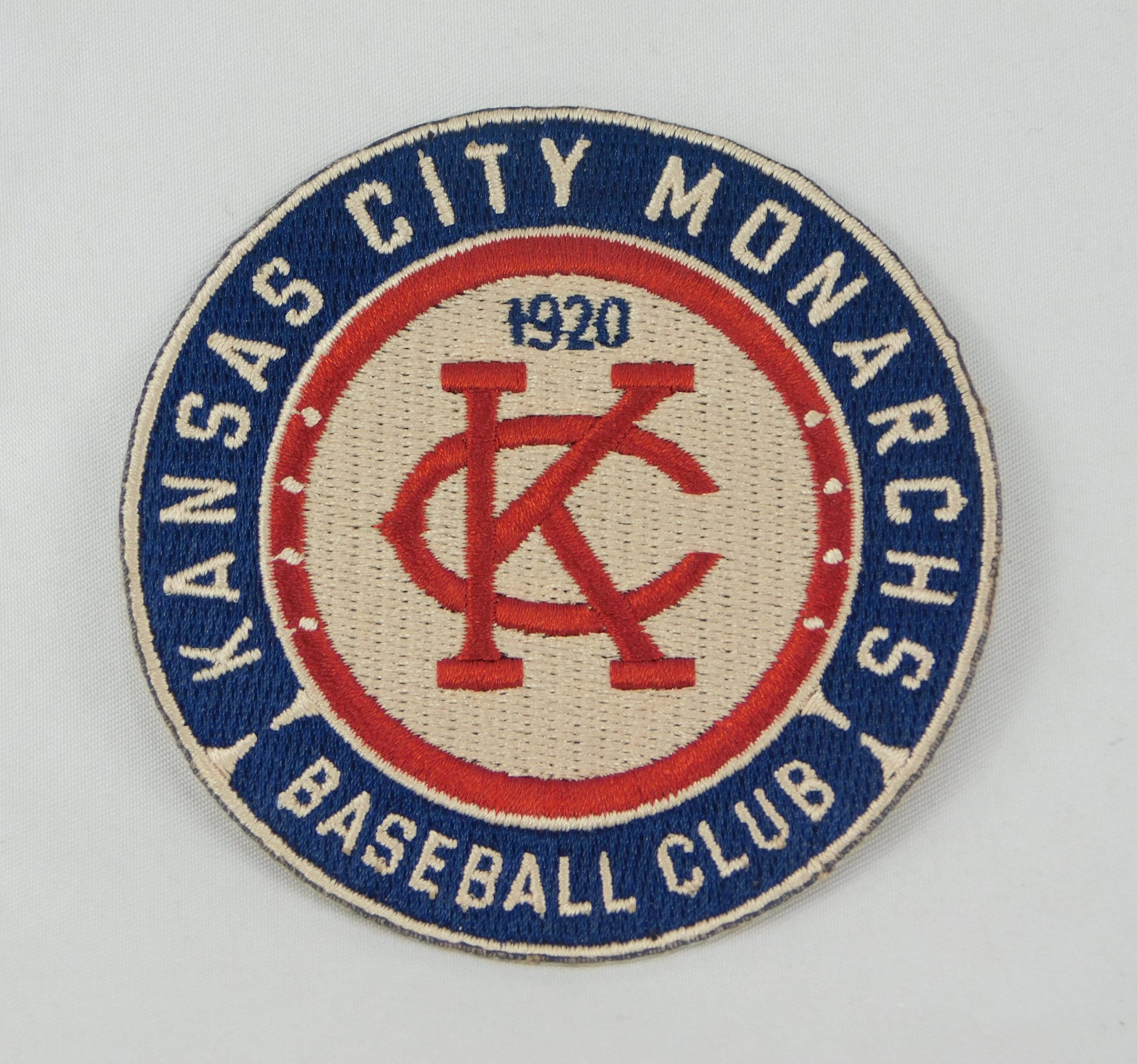 Kansas City Monarchs Baseball 3 Iron On Team Patch 1920 Negro Leagues  Retro Design Embroidered Applique New 2021 Design