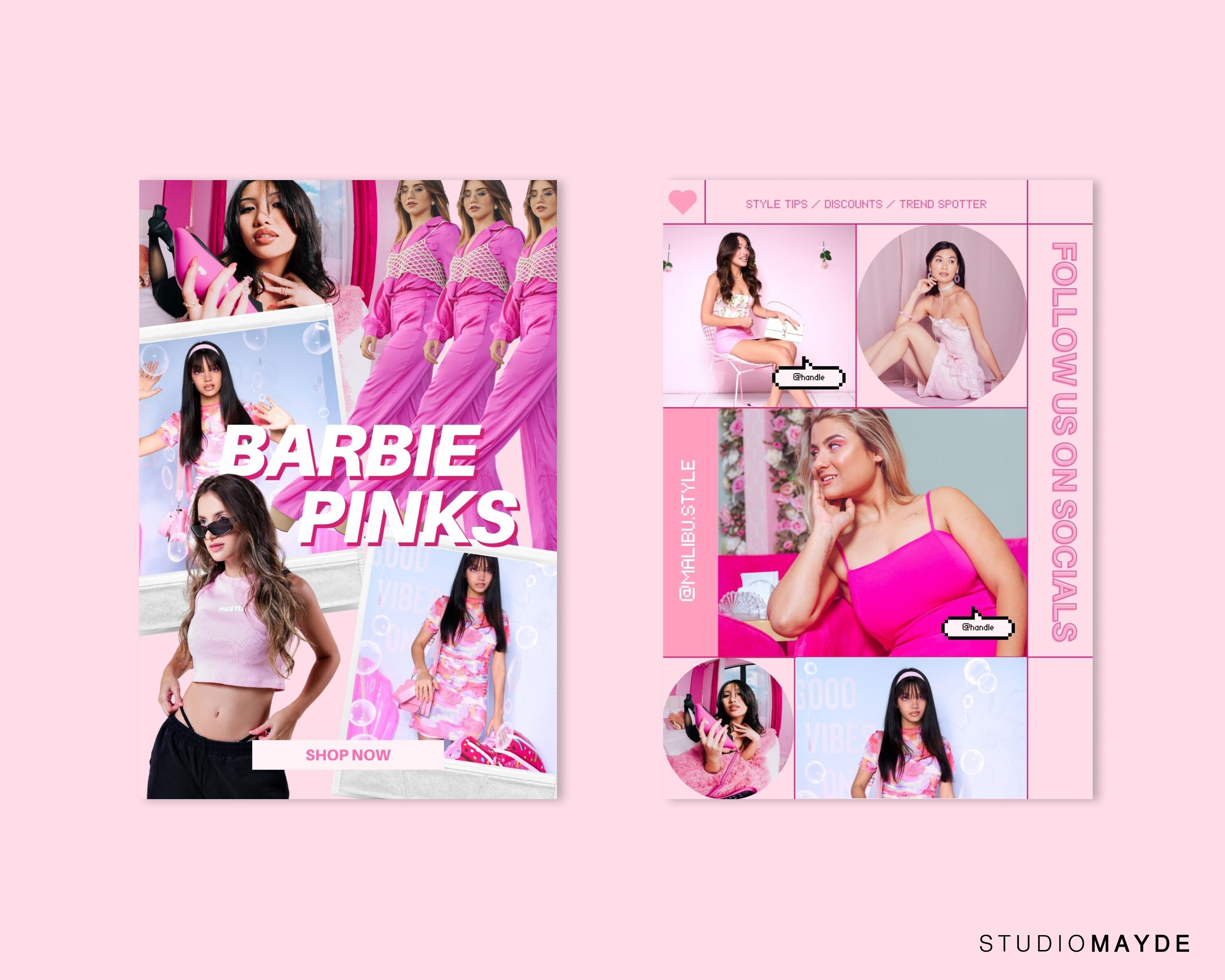 Editable Email Templates | Pink Email Marketing | Product Marketing ...