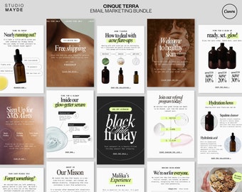 Editable Email Templates | Email Marketing | Product Marketing Email | Beauty Email Template | Newsletter Template | Skincare Email Template