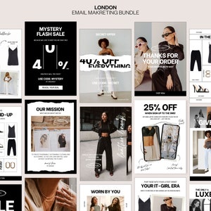 Editable Email Templates | Email Marketing | Product Marketing Email | Fashion Email Template | Newsletter Template | Welcome Email