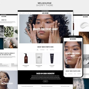 Shopify Template | Beauty Shopify Theme | Shopify Website | Neutral Shopify Template | Shopify Design | Modern Shopify Theme