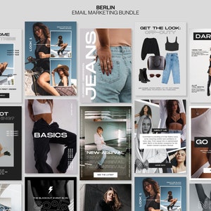 Editable Email Templates | Email Marketing | Product Marketing Email | Fashion Email Template | Newsletter Template | Welcome Email