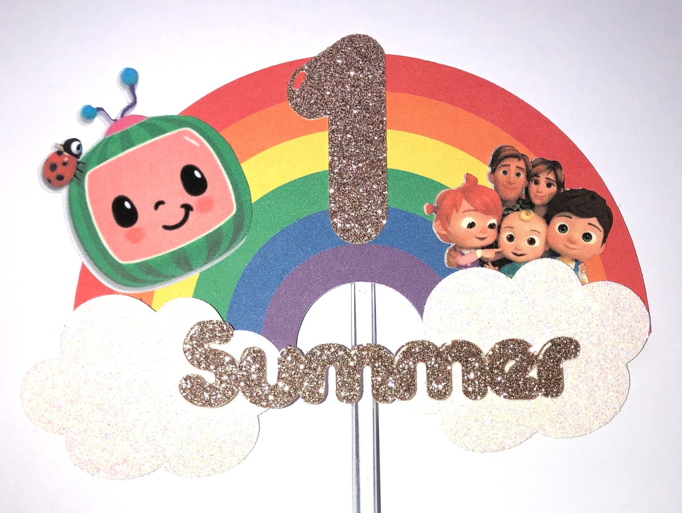 Personalised Cake Topper Birthday Party Decorations My XXX